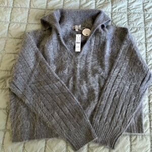 NWT Jcrew brushed cashmere sweater